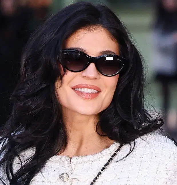 Kylie Jenner after dental work